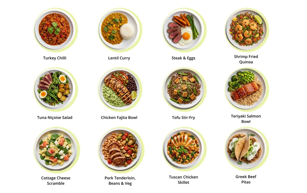 High protein meals to lose weight